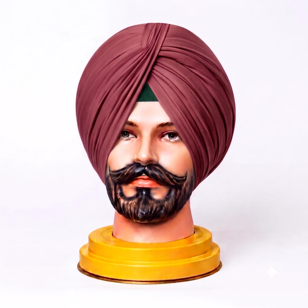 Dark Onion Turban