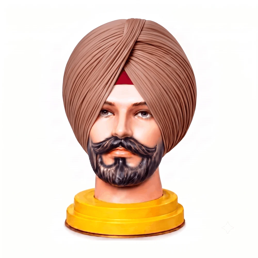 Golden Cream Turban