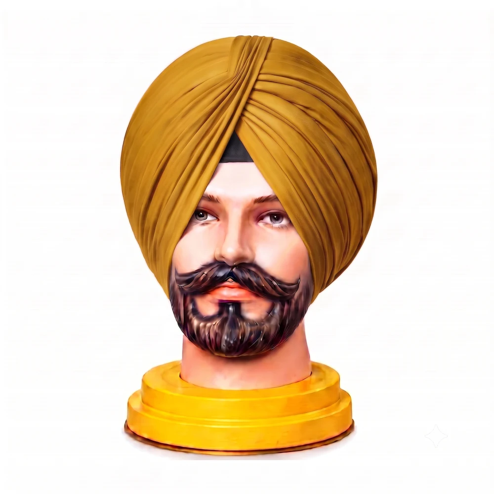 Golden Yellow Turban
