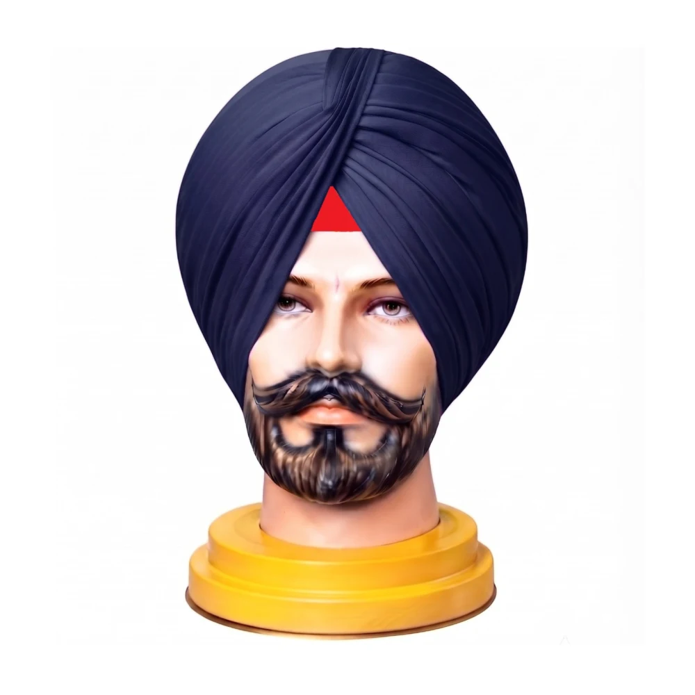 Navy Blue Turban