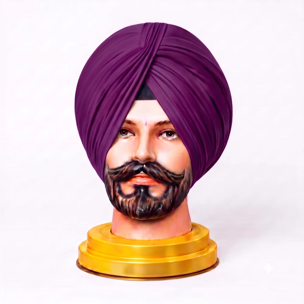 Purple Turban
