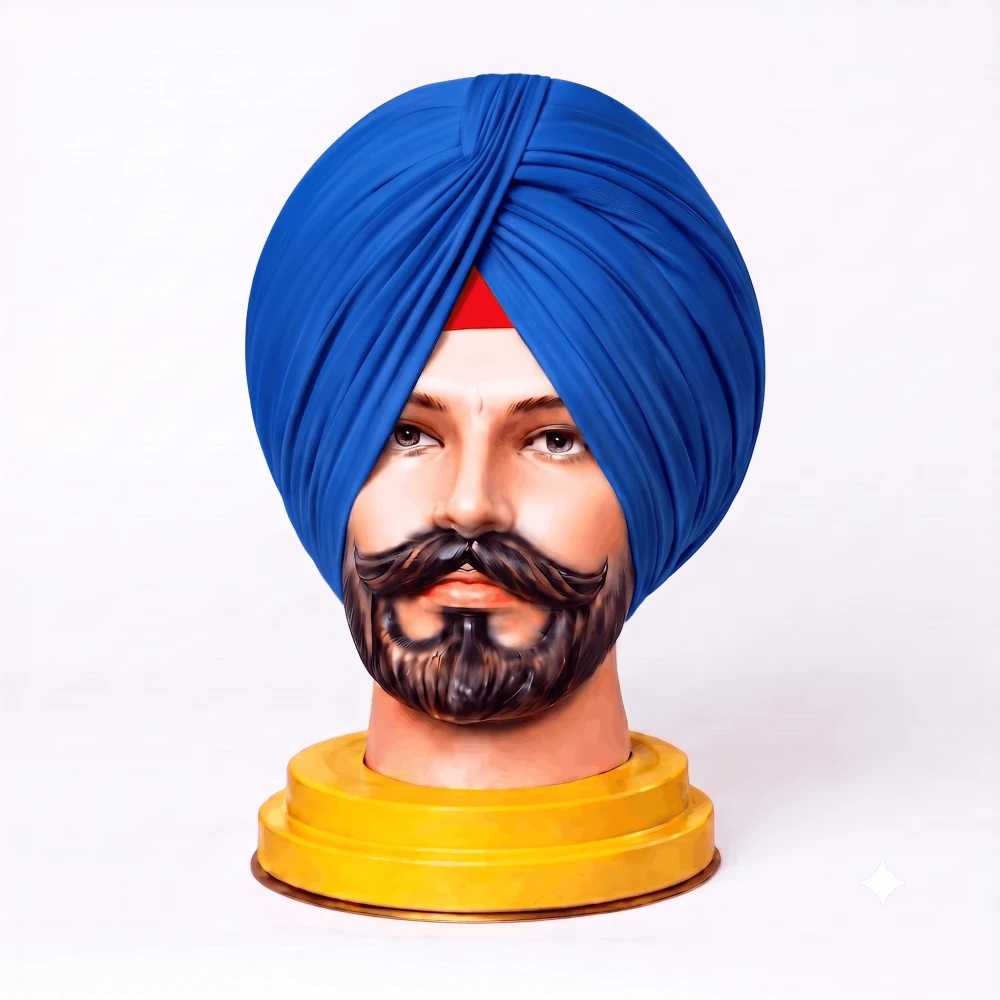 Royal Blue Turban