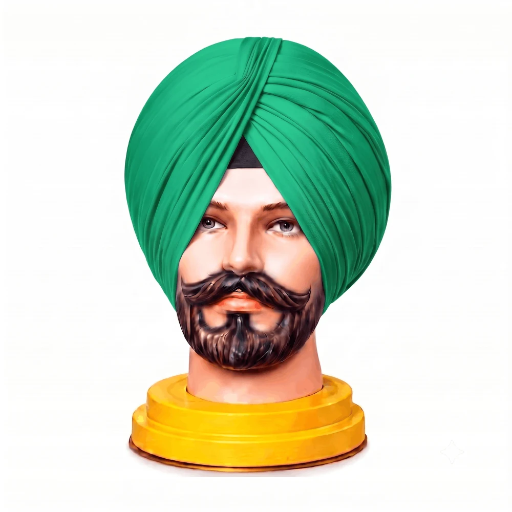 Sea Green Turban