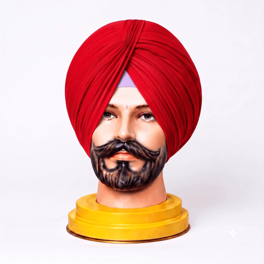 Tomato Red Turban